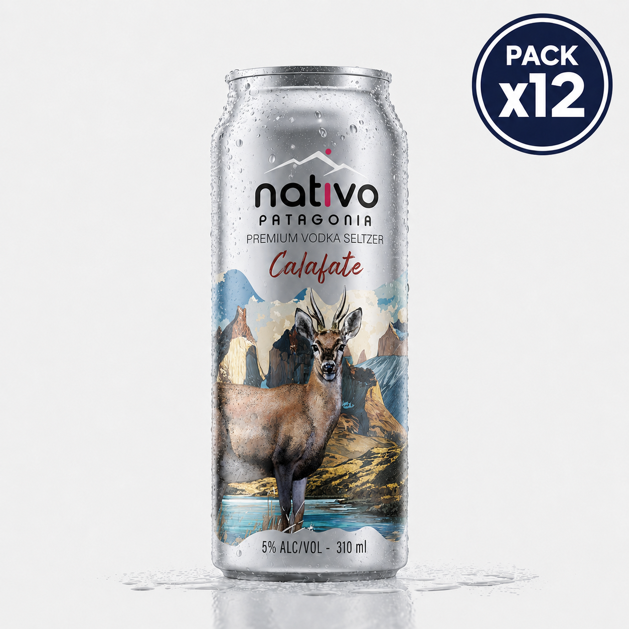 Calafate Vodka Seltzer 12 x 310 ml