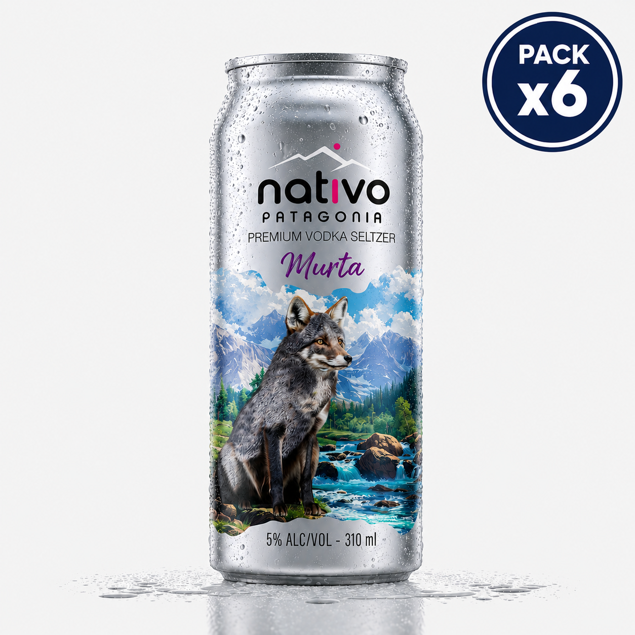 Murta Vodka Seltzer 6 x 310 ml
